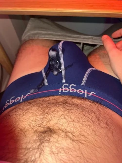 No accident here, I love cumming in my briefs