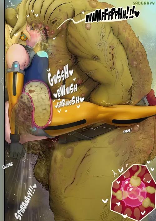 Ohhhh I totally dont like being a breeding slave for this ugly monster