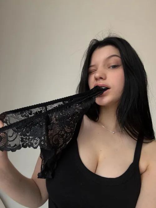 panties look better with my cute metal smile