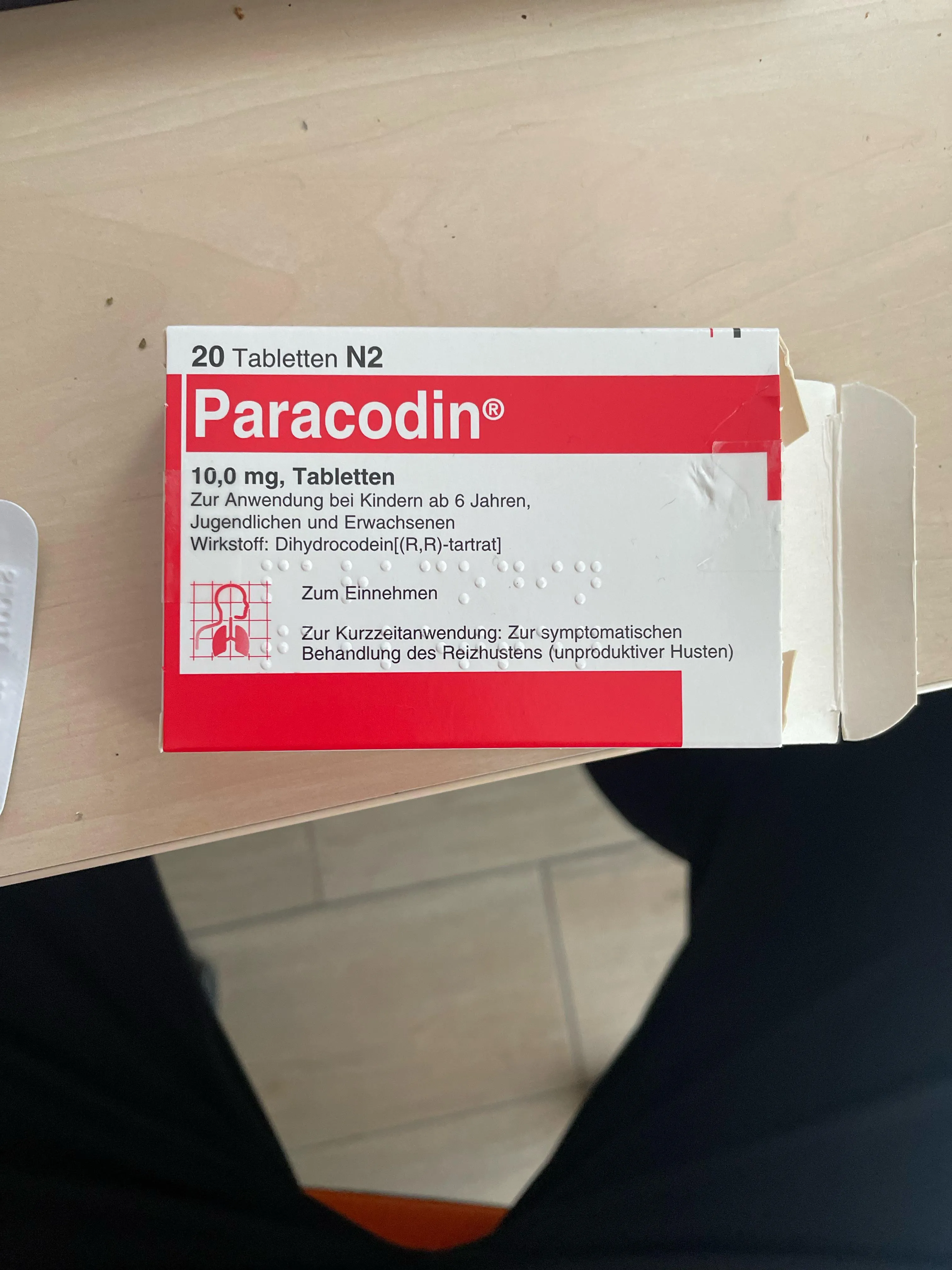 Paracodin Tabletten retard