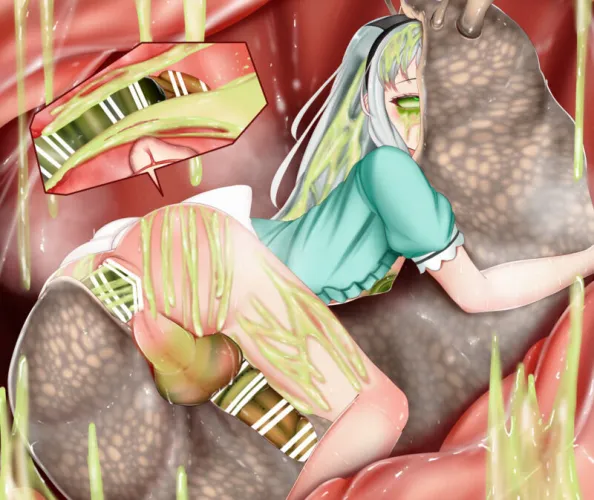 Parasite doing it's thing with a cute femboy. (murahachiro)