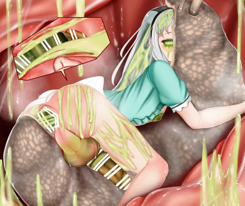 Parasite doing it's thing with a cute femboy. (murahachiro)