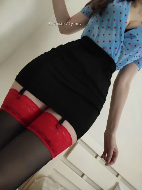 Red and black, hot combination