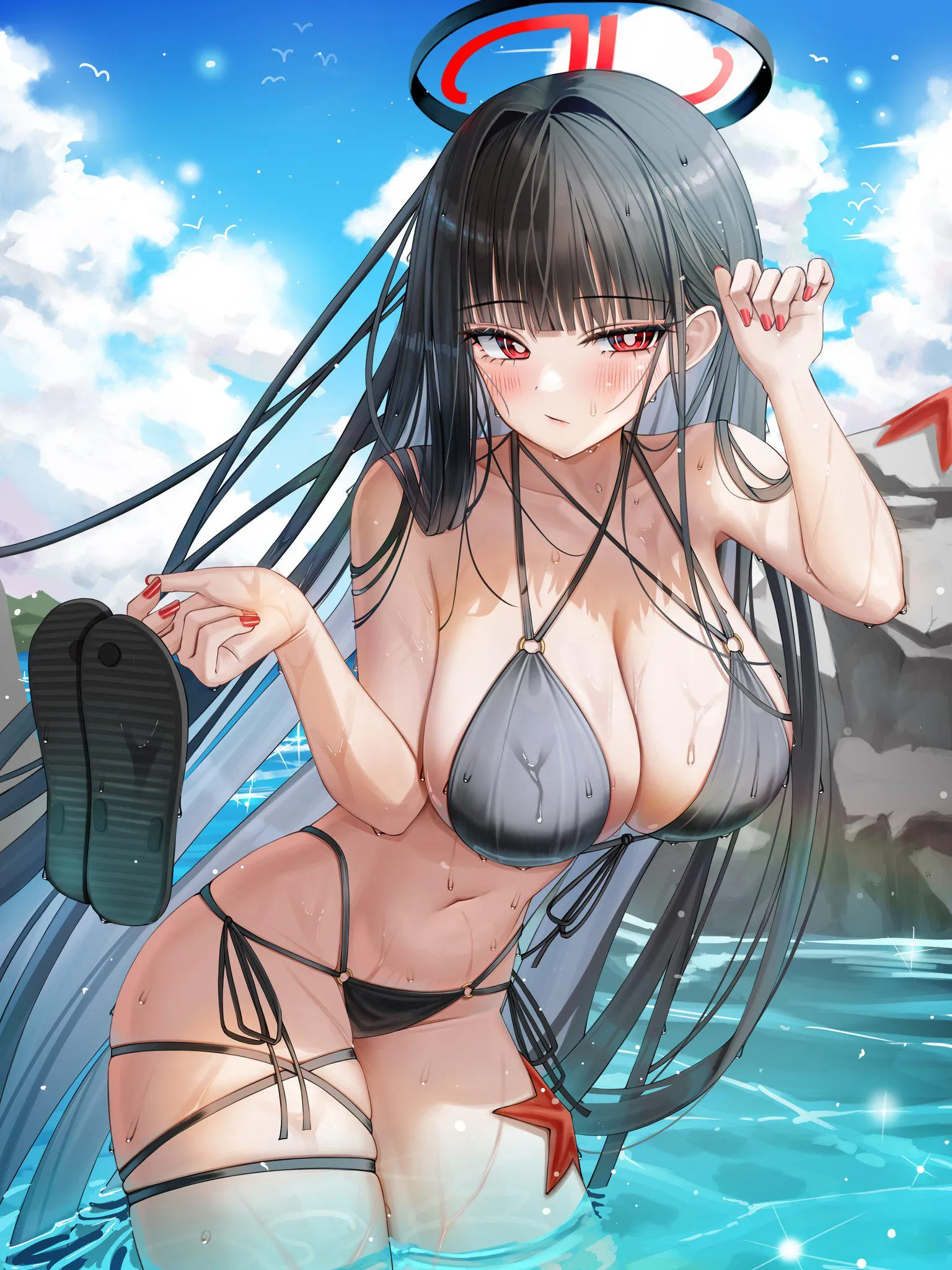 Rio looking good in a swimsuit