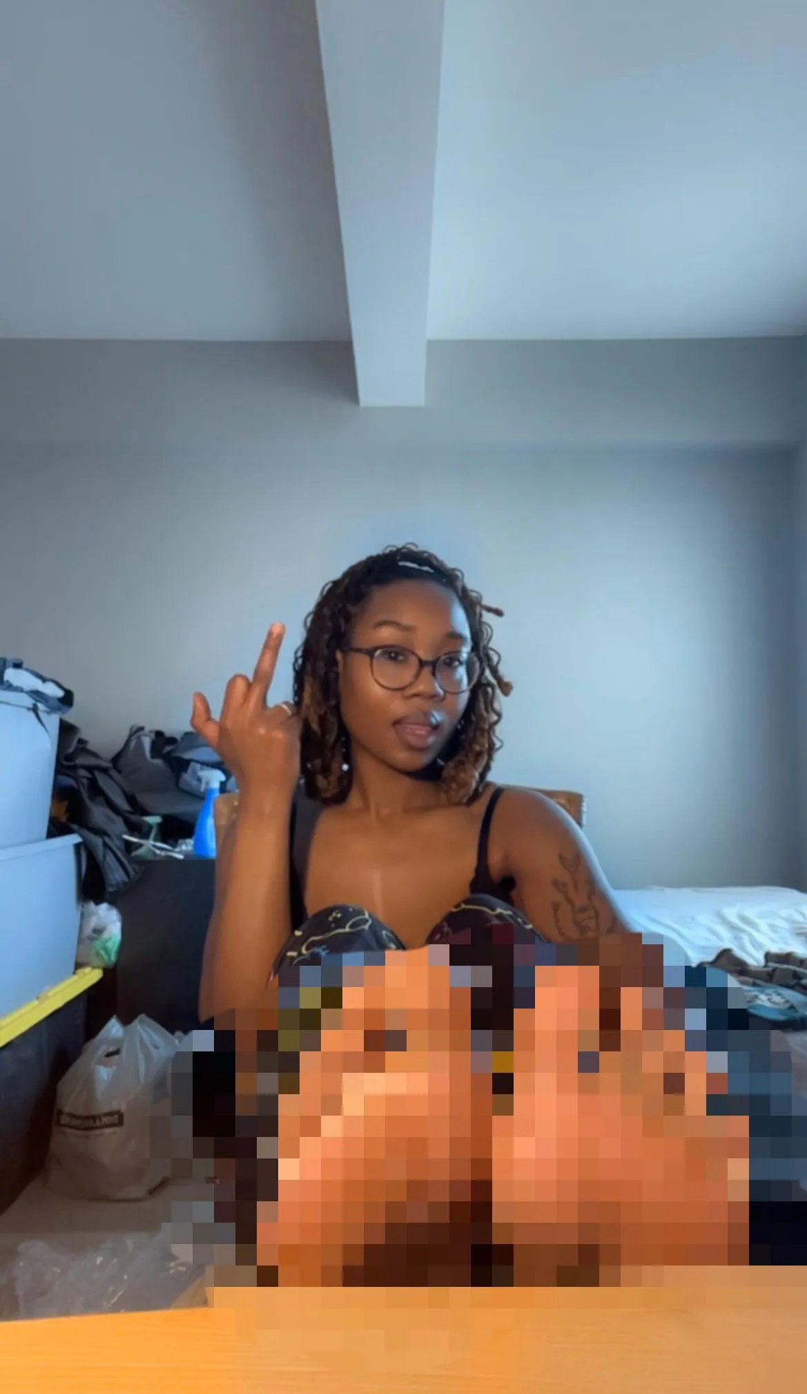 Small, helpless, and right where you belongs - at my feet, worshipping correctly, without question.