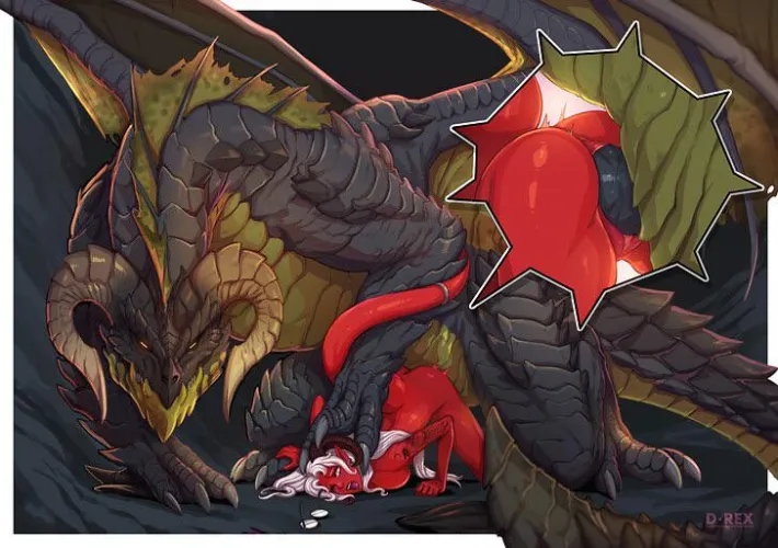 Sneaking into the dragons lair might not have been a smart idea (D-Rex)