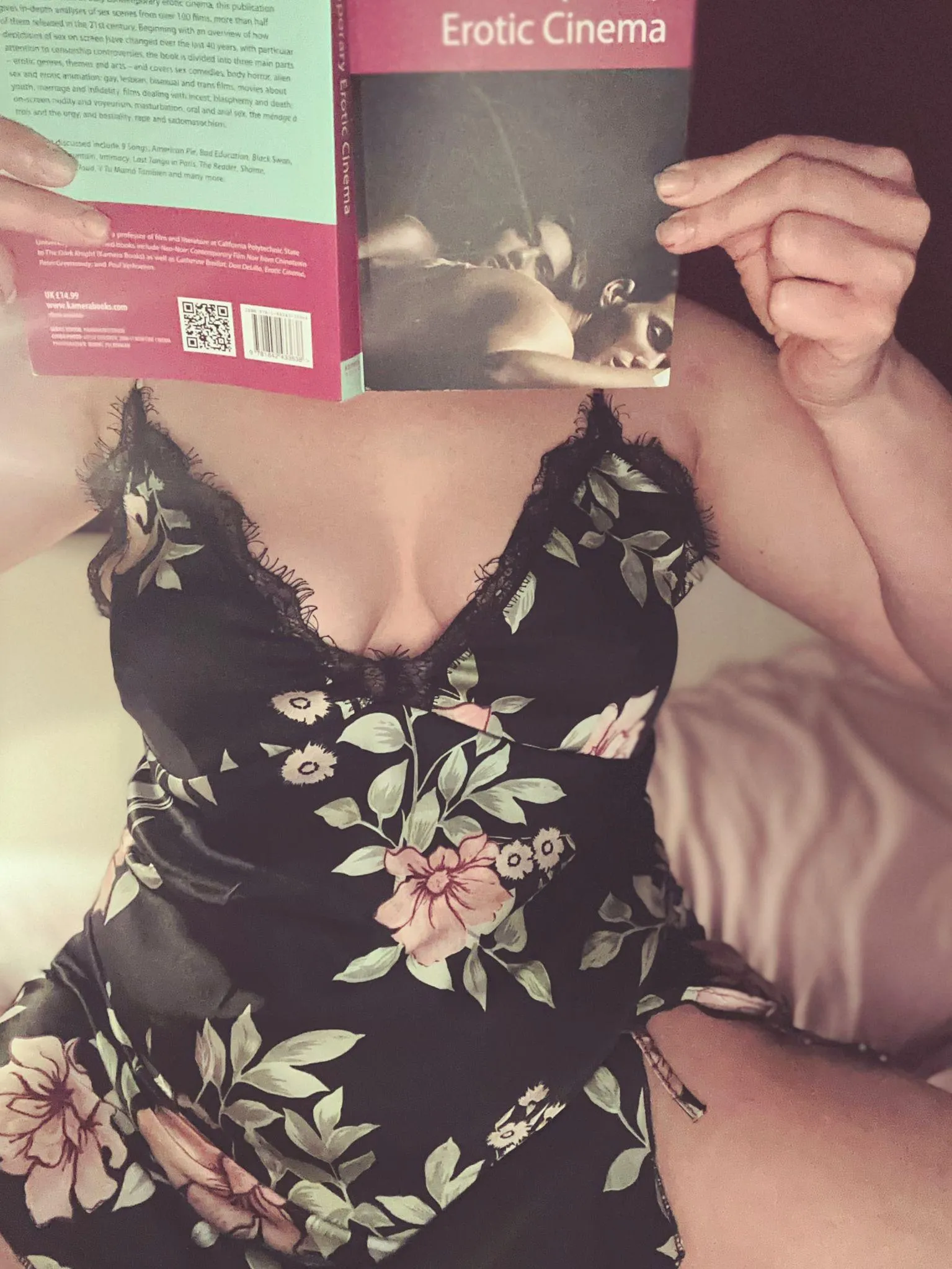 Studying the art of erotic cinema—every sultry gaze, every whispered command, every delicious surrender. Research has never been this tempting… Care to turn the page with me?