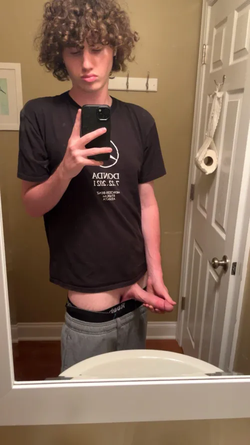 what do u think abt my teen cock?