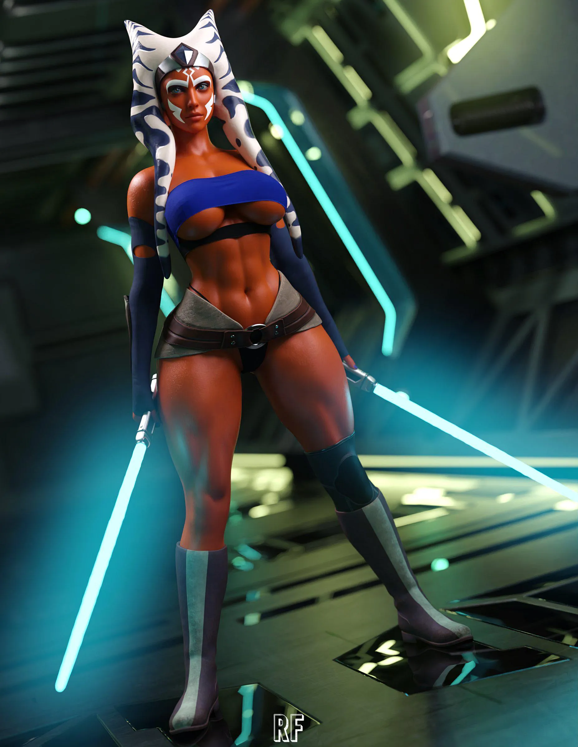 Ahsoka - Ready for Battle (Rude Frog)