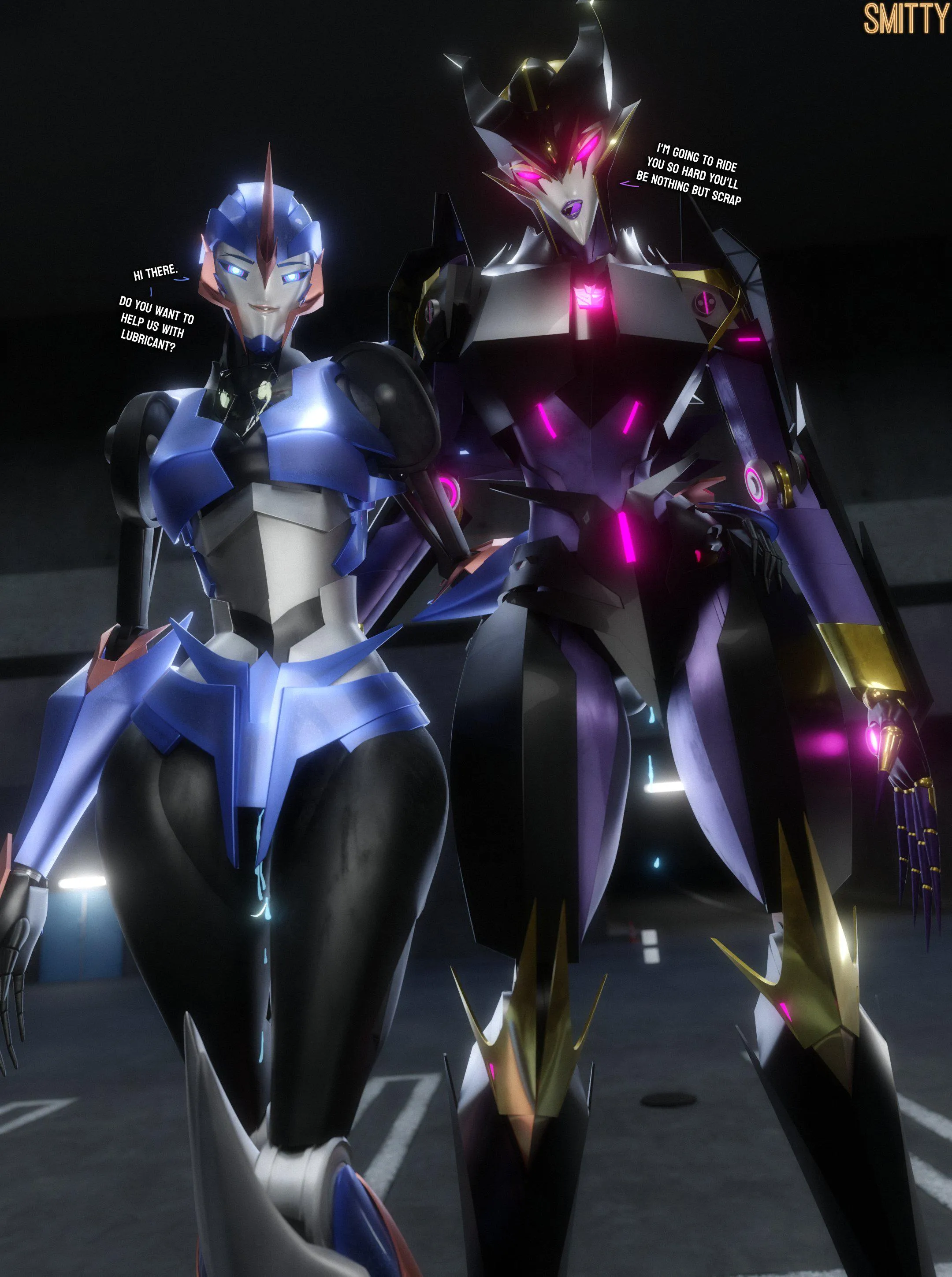 Arcee x Airachnid
