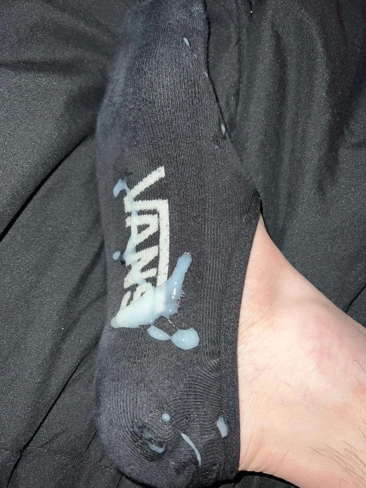 Cum on my Vans Ped Socks! Find us on Pornhub! HorrorCouple666