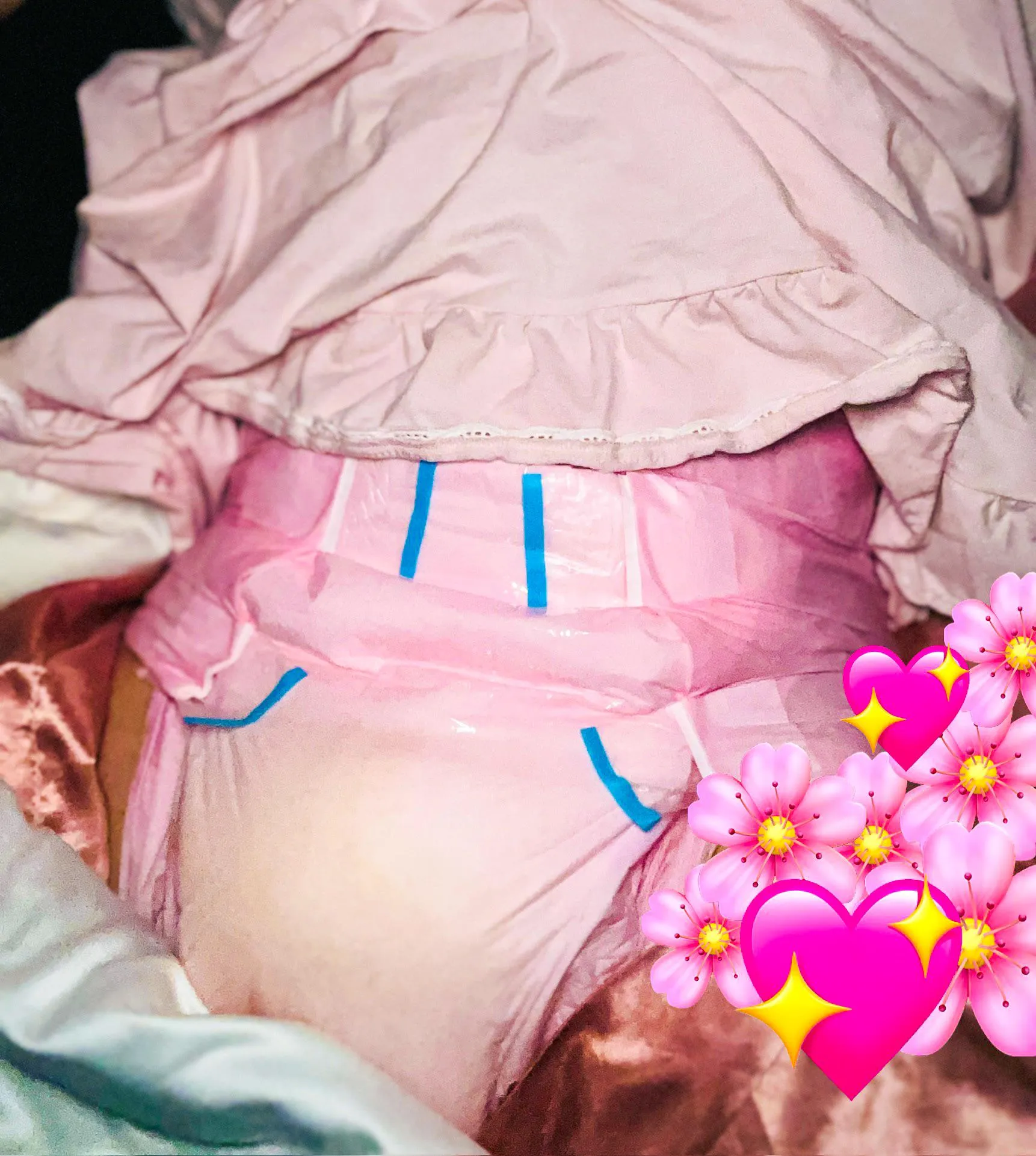 Do I really have to sleep in chastity AND diapers??