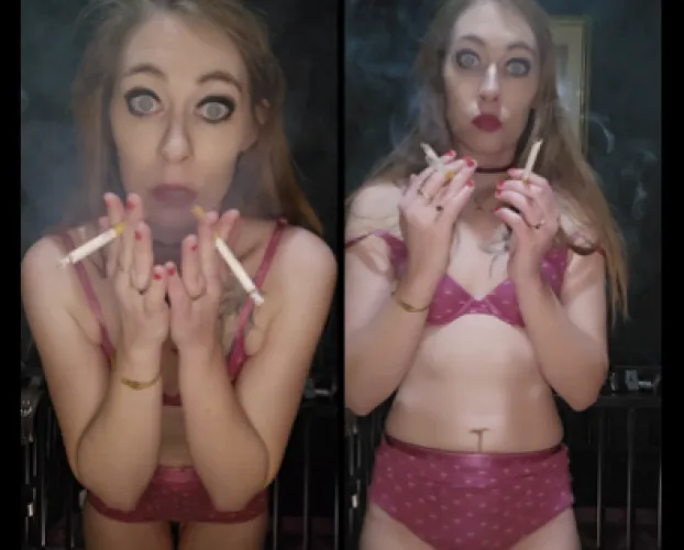 First time smoking multiples like a freak 😜