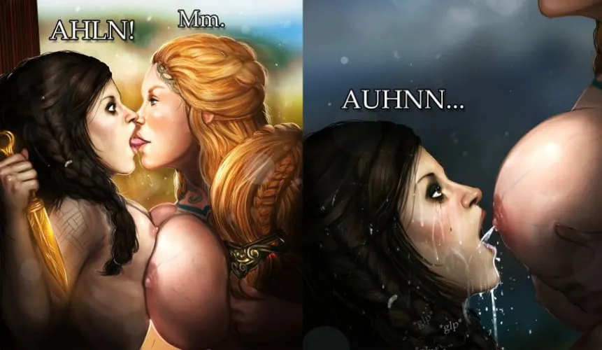 Freya x sif (jaguarart)