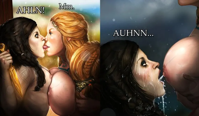 Freya x sif (jaguarart)