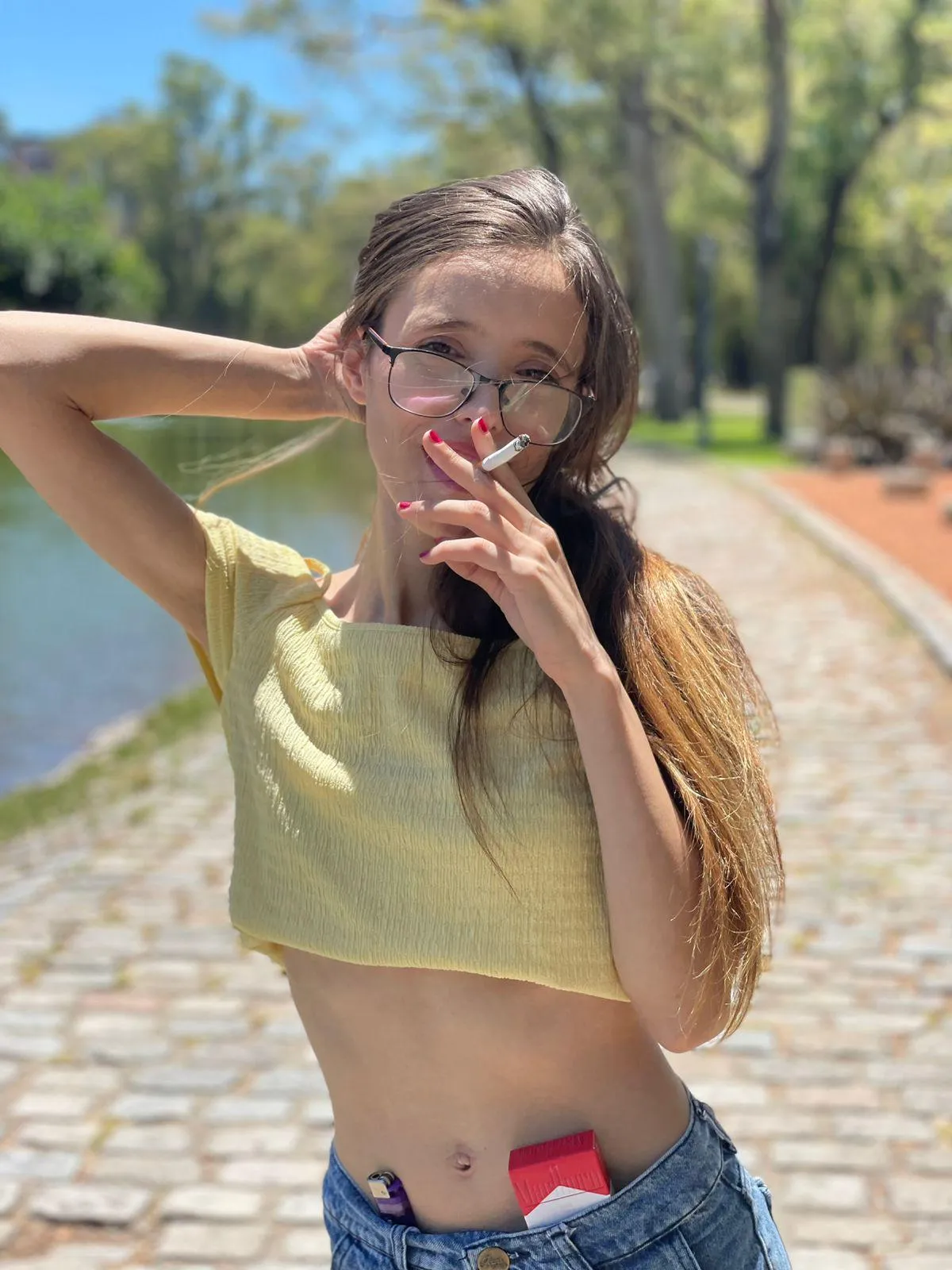 I dare you to smoke from my lips