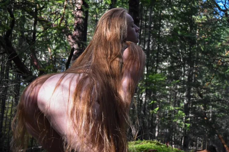 If I'm outside, clothes are coming off.