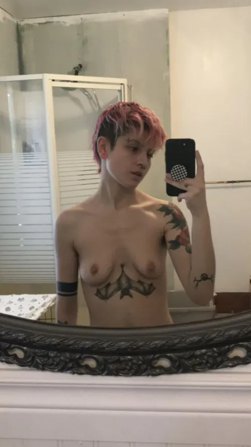 Just got out of the shower. Wanna make me dirty again?