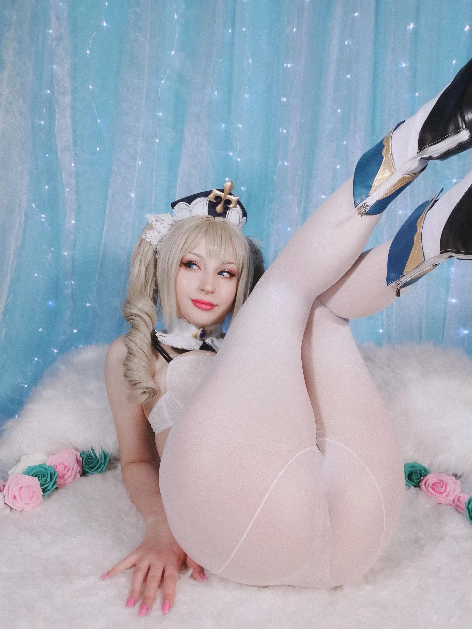 Lewd Barbara cosplay (Shiroktsne)