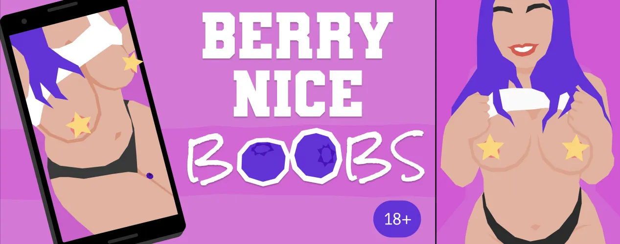 *NEW* - “Berry Nice Boobs” is a browser game where Ellie shows her tits