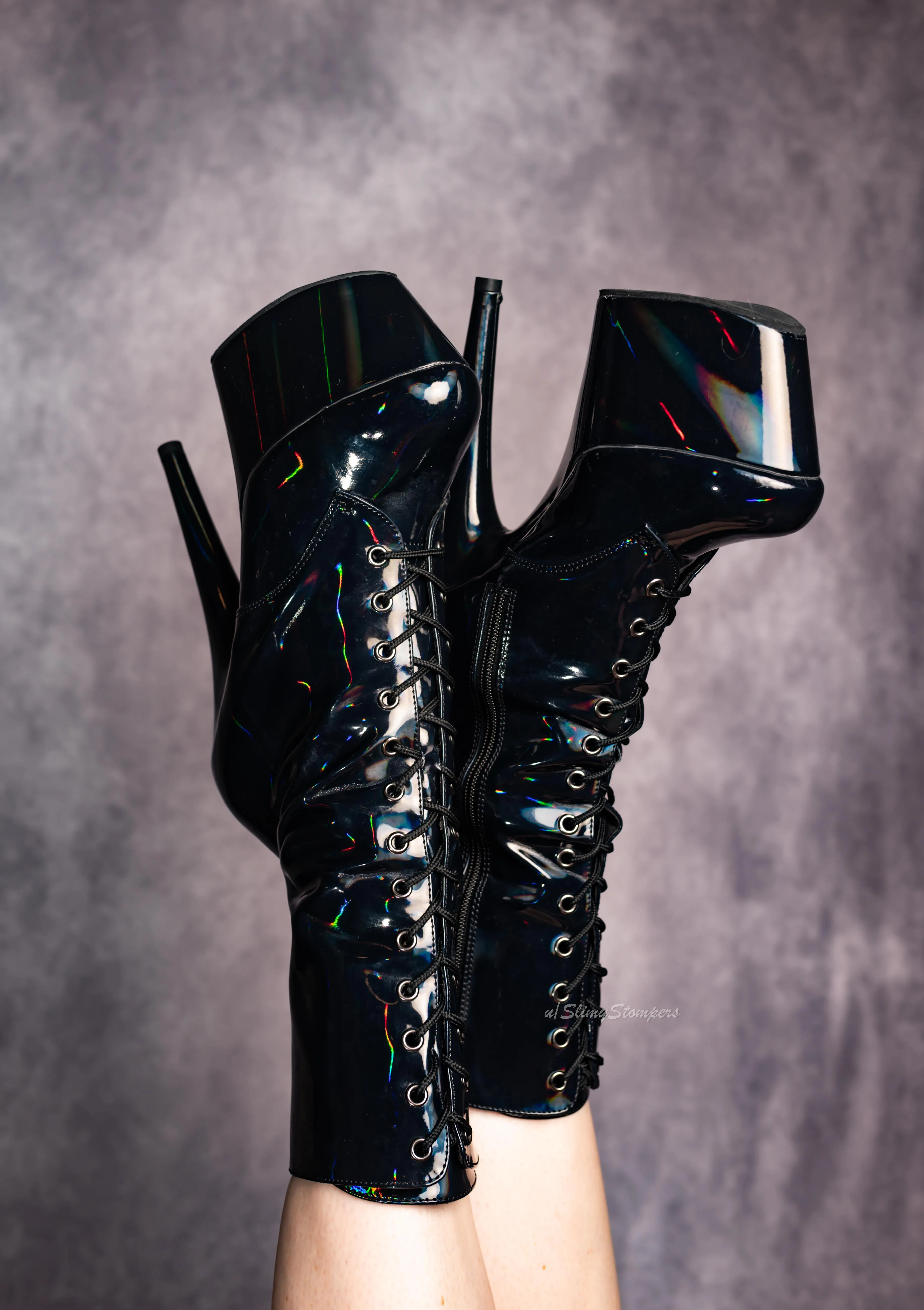 Pleaser brand pole dance boots [OC]
