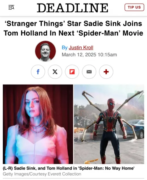 Told everyone....she is the future of Hollywood