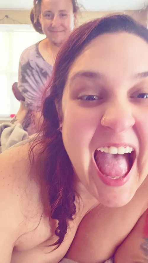 Two silly gooses playing around 😋🙃 anyone want to follow us on our adventures