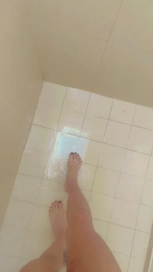 Are you kissing them on the shower?