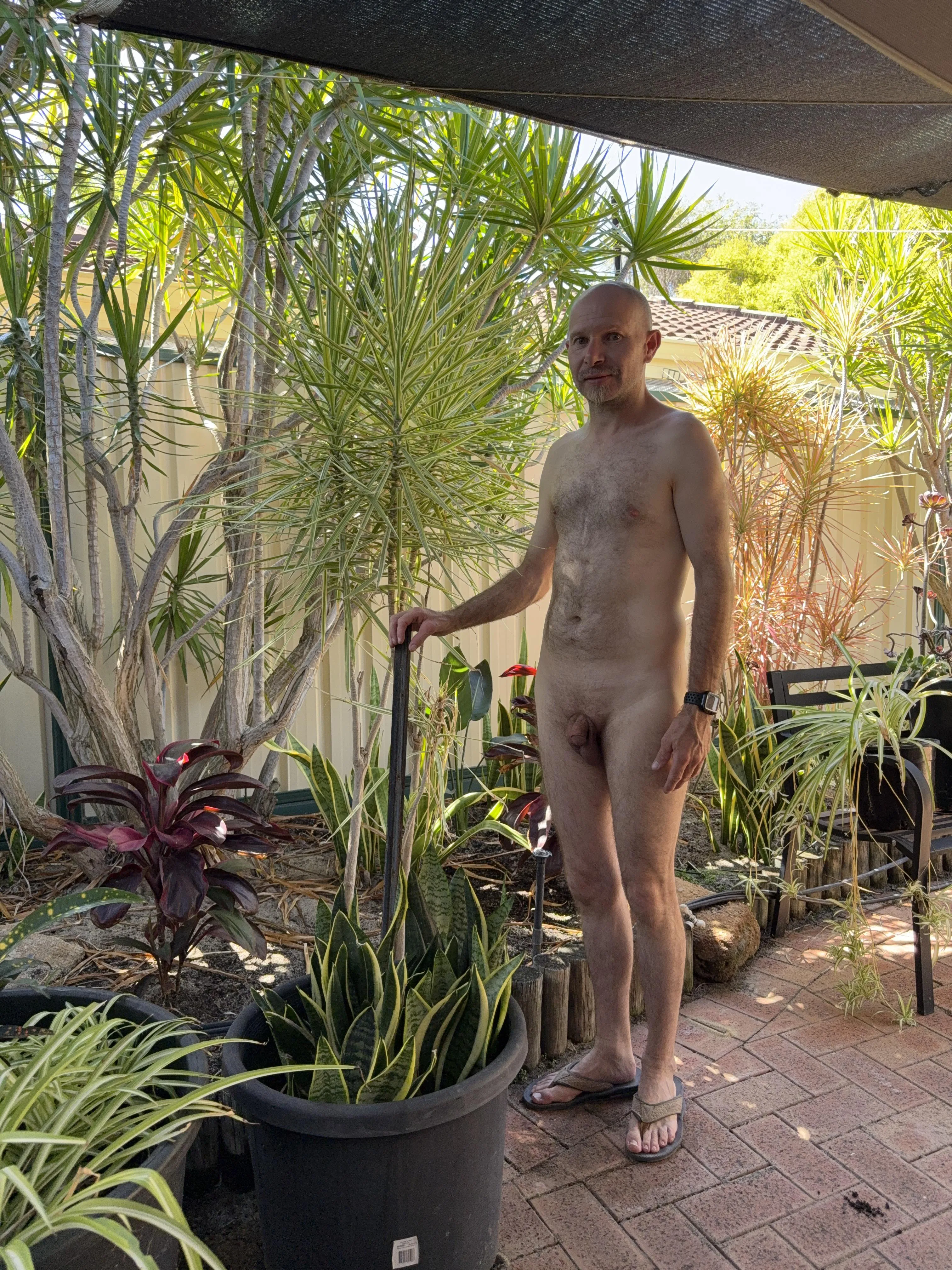 Enjoying being outside today…