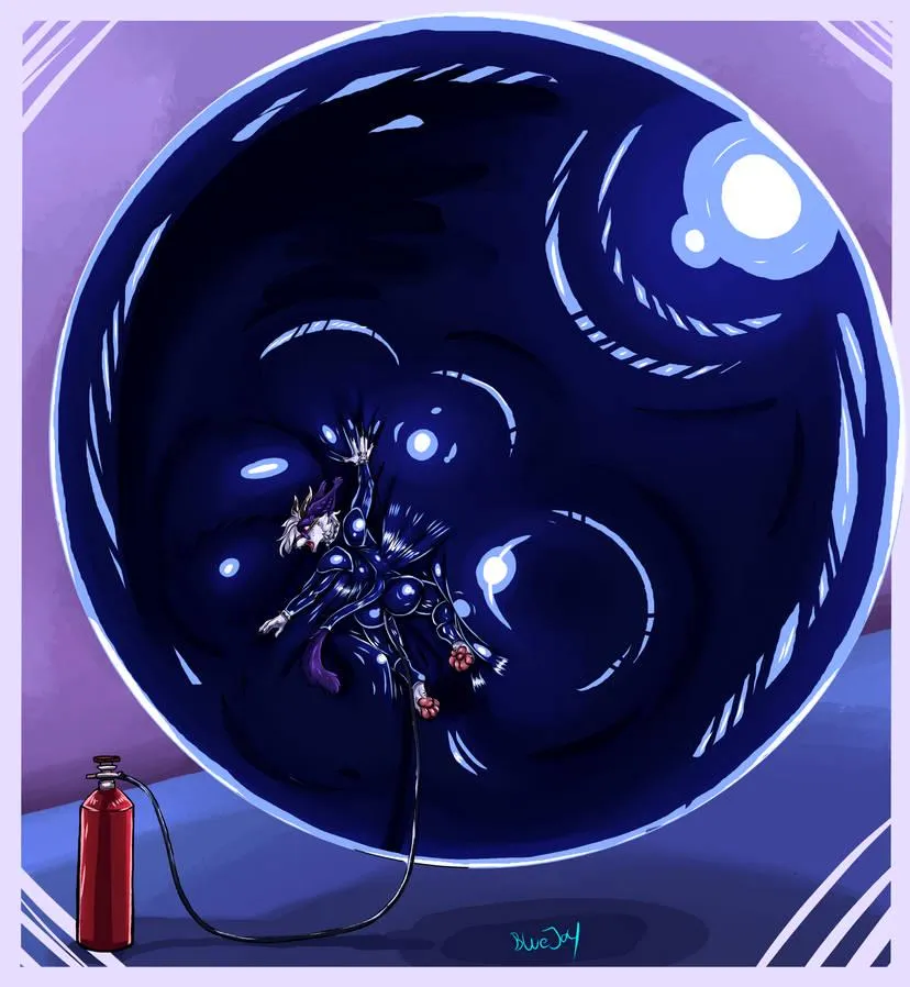 (FURRY ARTWORK) Latex Balloon