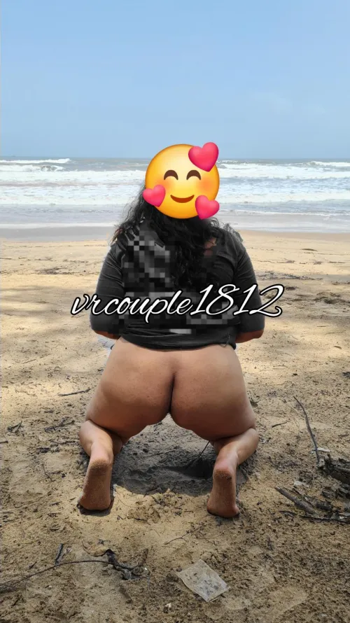 In the comfort of soft sand and cool breeze