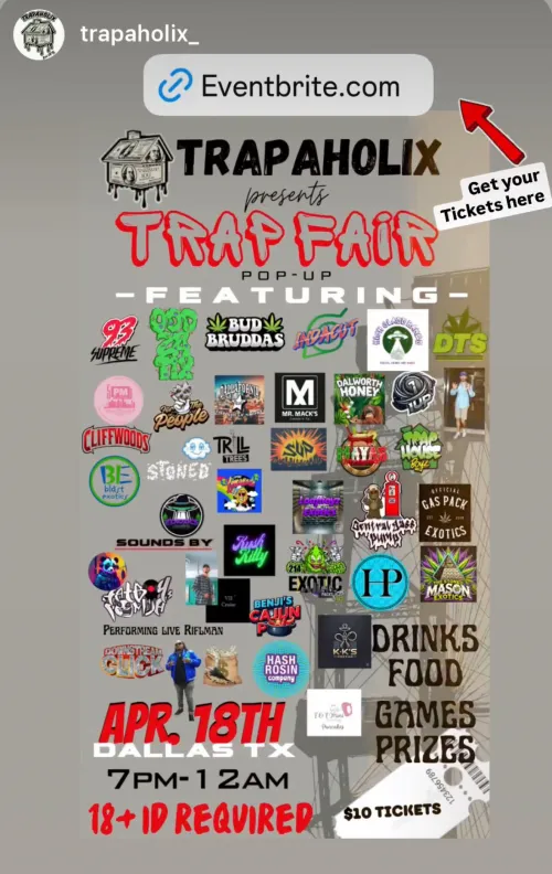 Pop Up event in Dallas. Come get right with me