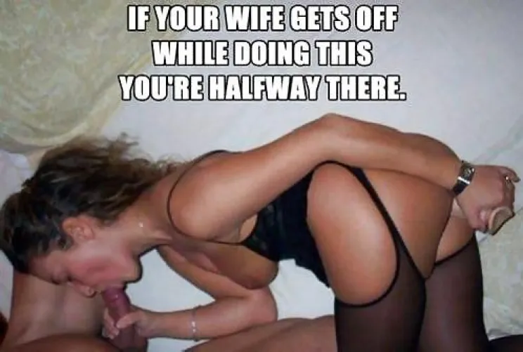 You just need to help her with the other half 😉