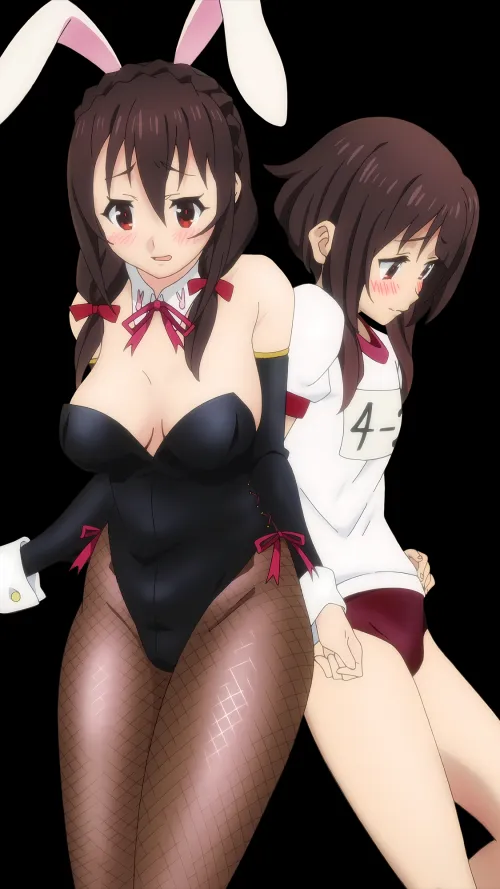 Yunyun and Megumin [Kono Subarashii Sekai ni Shukufuku wo!](1125x2000)