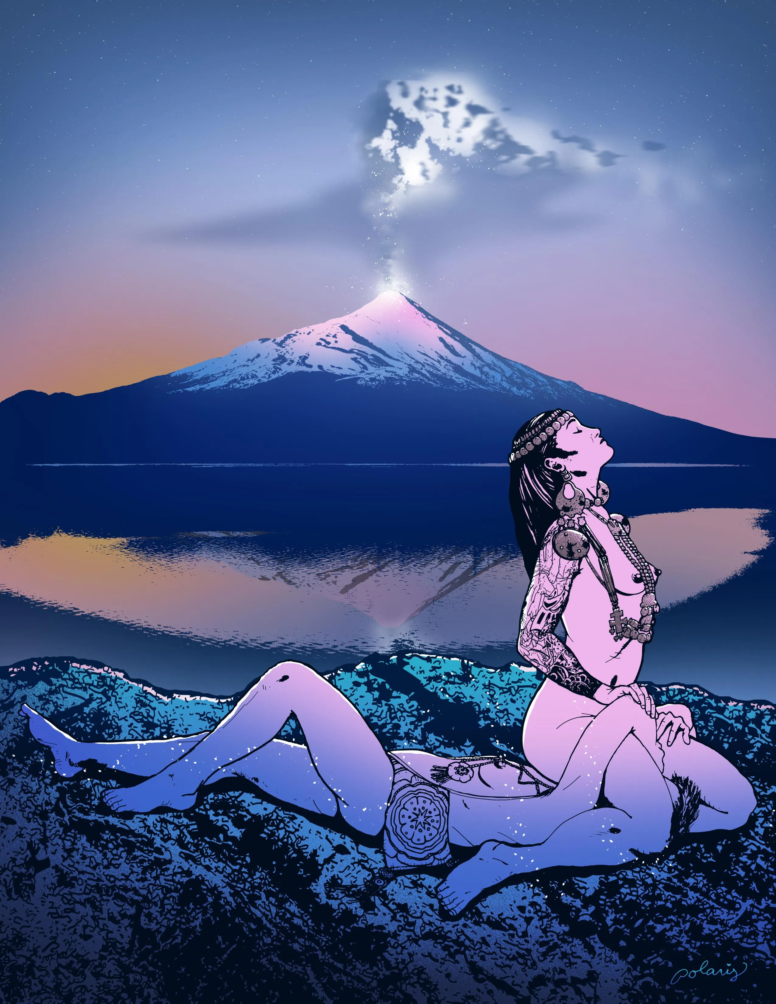 Amor en los Andes - Art by me
