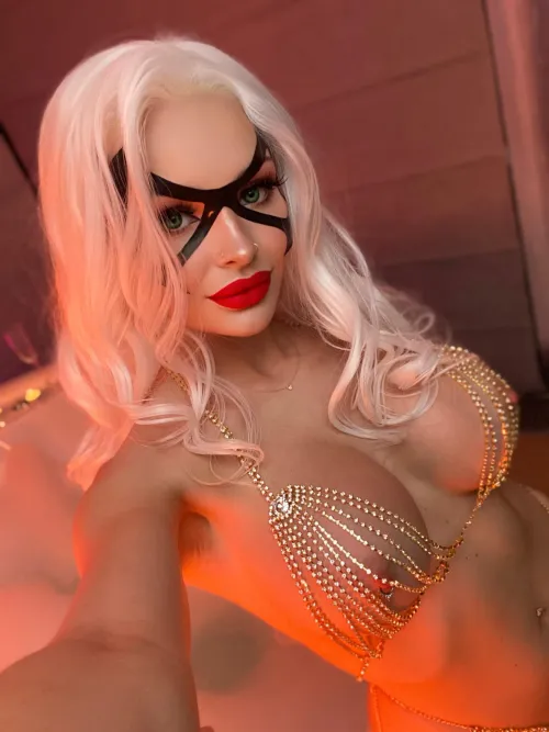 Black Cat from Spider-Man by Sonya Vibe