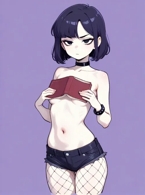 Books don't suit me (Nala, 19)