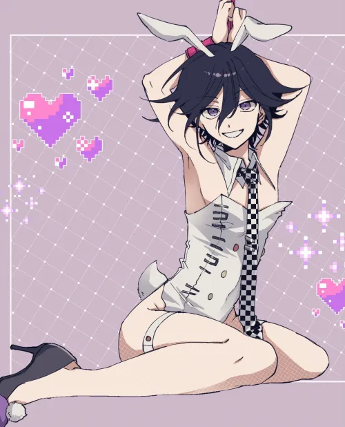 cute bunny kokichi