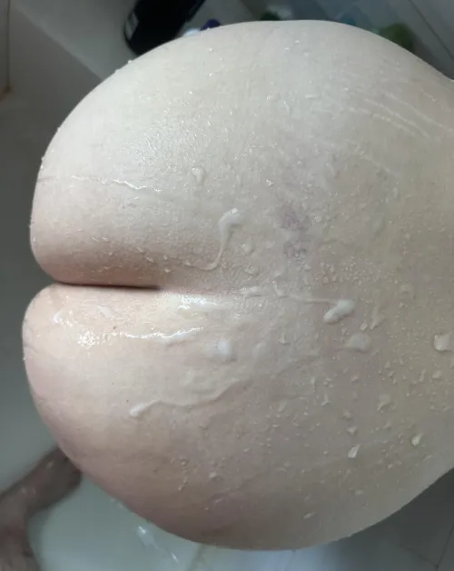 Easy clean up when you paint her in the shower!