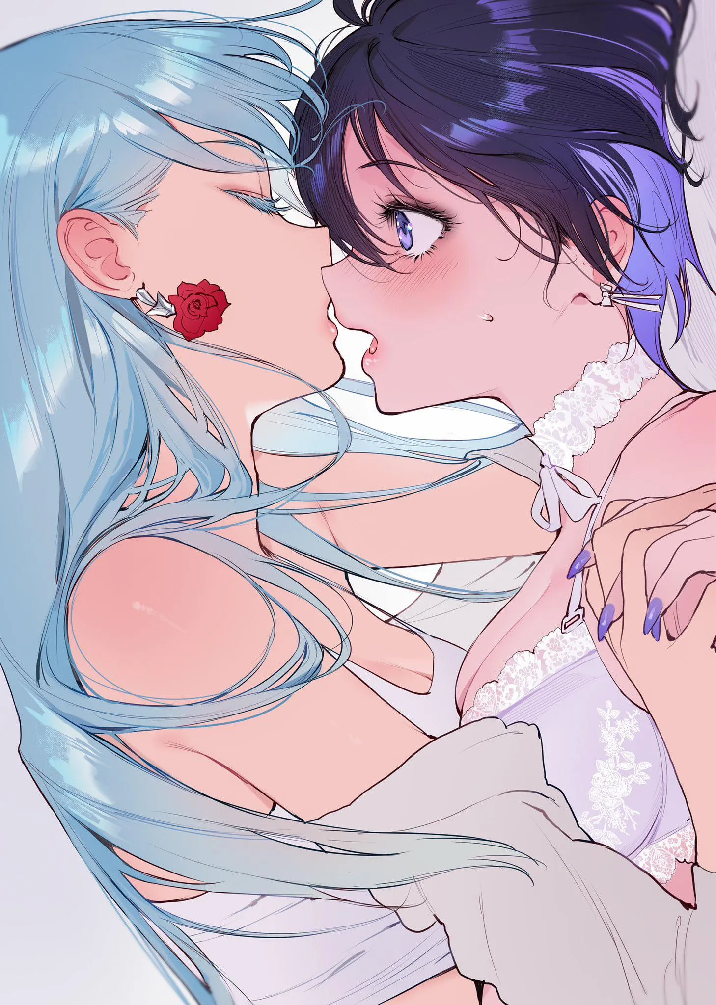 Fujin & Jun kiss [OC]