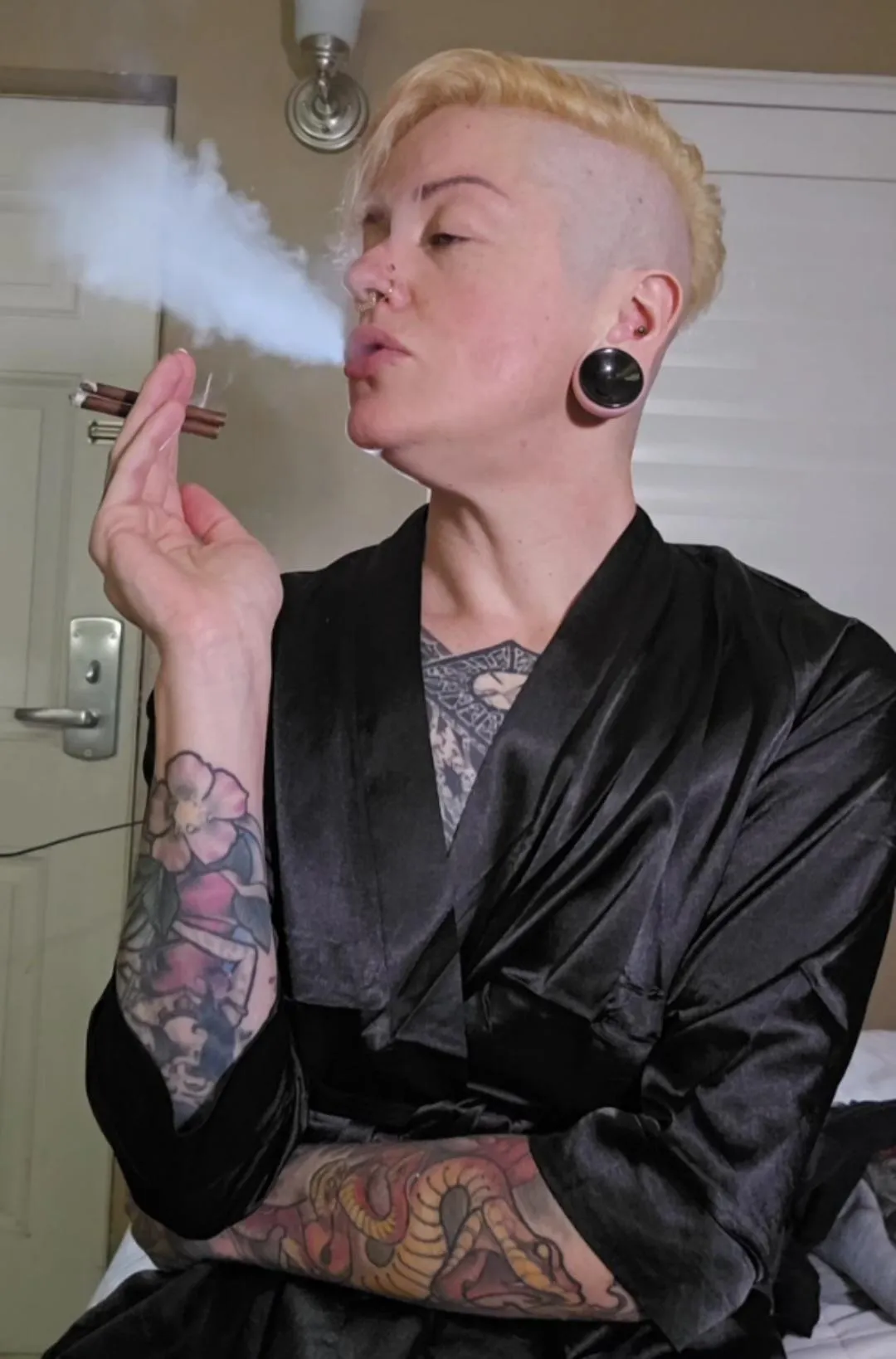 I don't care. Just keep bringing me cigarettes