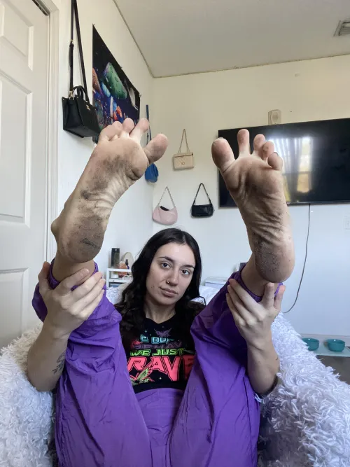 I’d make you lick them spotless