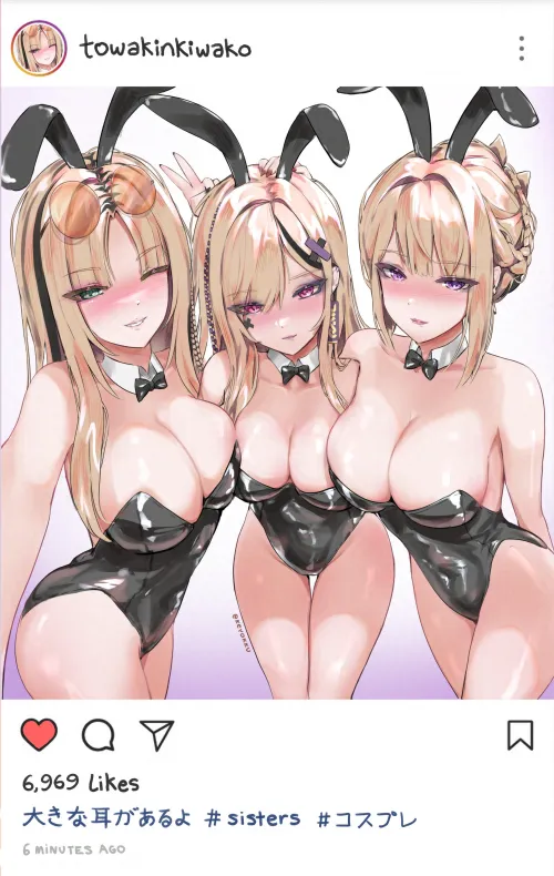 Koganei Niko, Eve, and Evelyn Bunny Suits by Keyokku