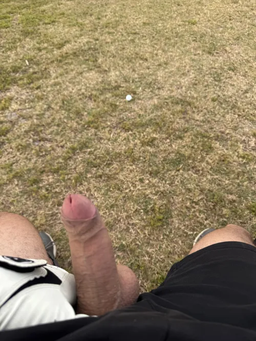 Love having fun out on the course!