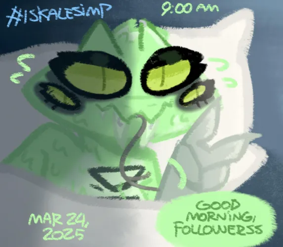 My oc finally got Skaaaales