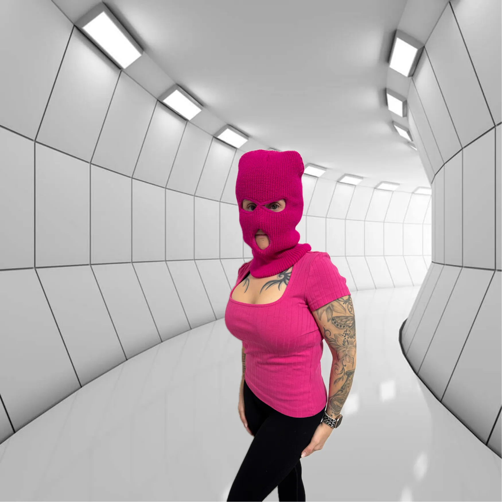 Na wer will sehen was darunter versteckt ist? Ich bin ein böses Mädchen 🤫