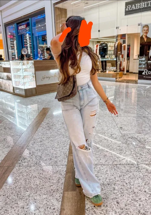 O qie vcs acham quando a ppk marca assim na calça? Eu sempre fico pensando se estou sendo zoada