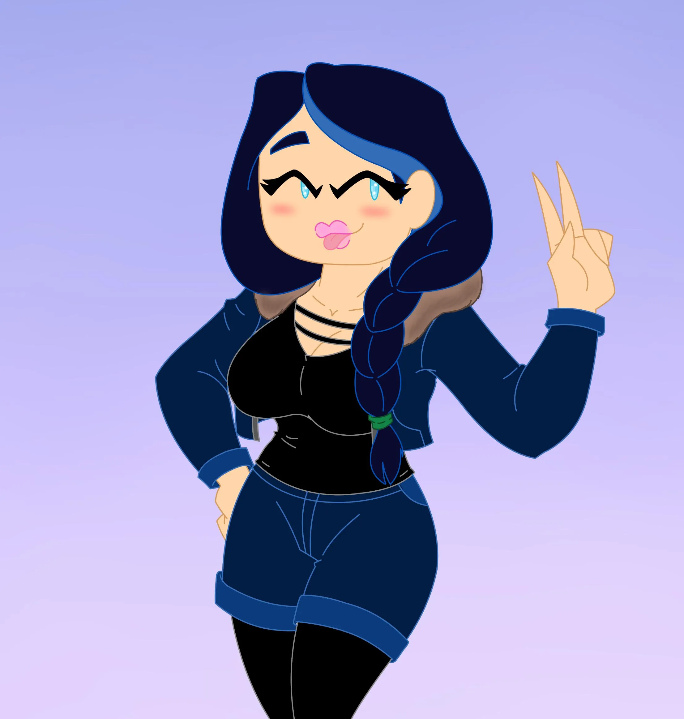 OC Fae - skin tone test