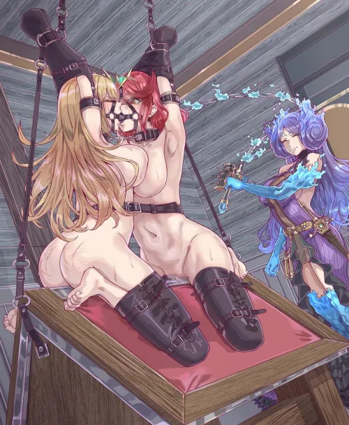 raining down the pain on them ass