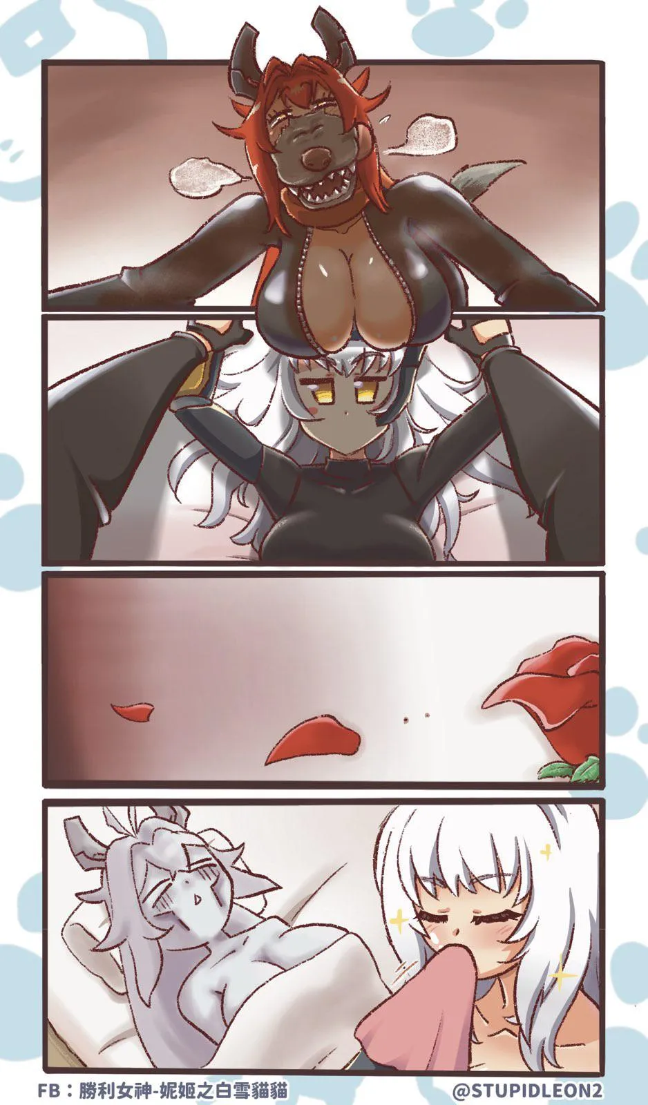 Snow White “tames” Red Hood (StupidLeon2) [Nikke]